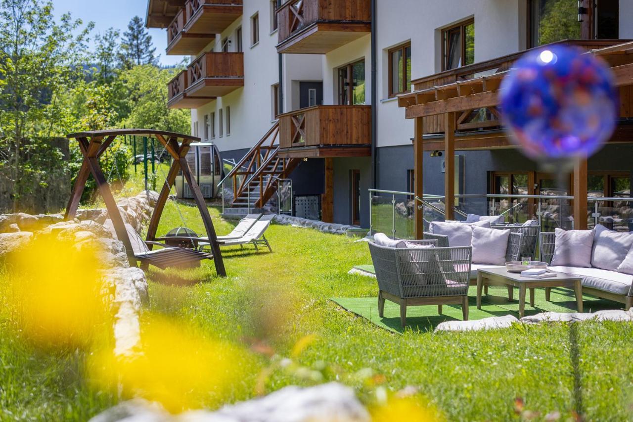 Apart- Und Wellnesshotel Dachsteinresort Russbach am Pass Gschütt Exterior foto
