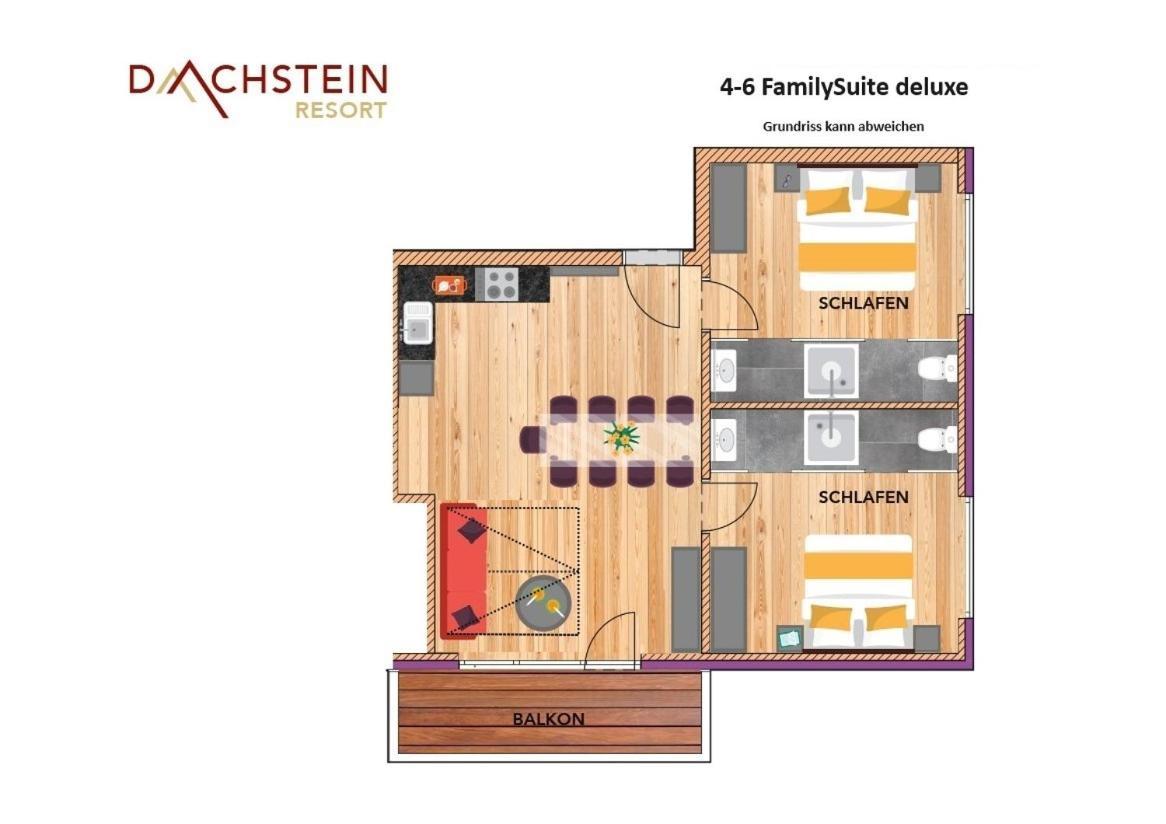 Apart- Und Wellnesshotel Dachsteinresort Russbach am Pass Gschütt Exterior foto